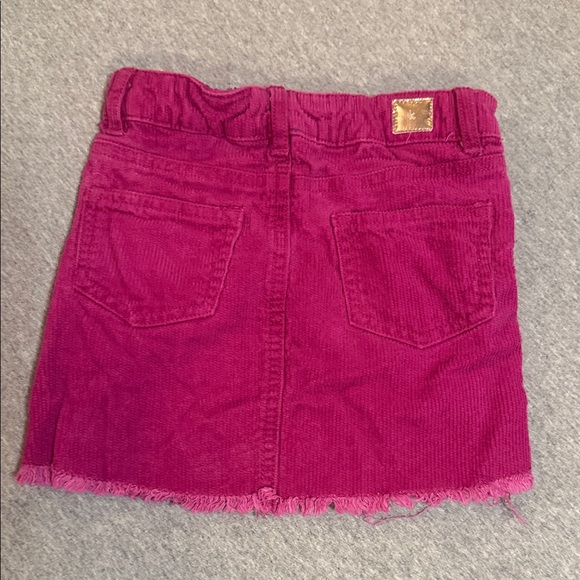 kidpik Fuchsia Jean Jacket and Skirt Set - Picture 6 of 8